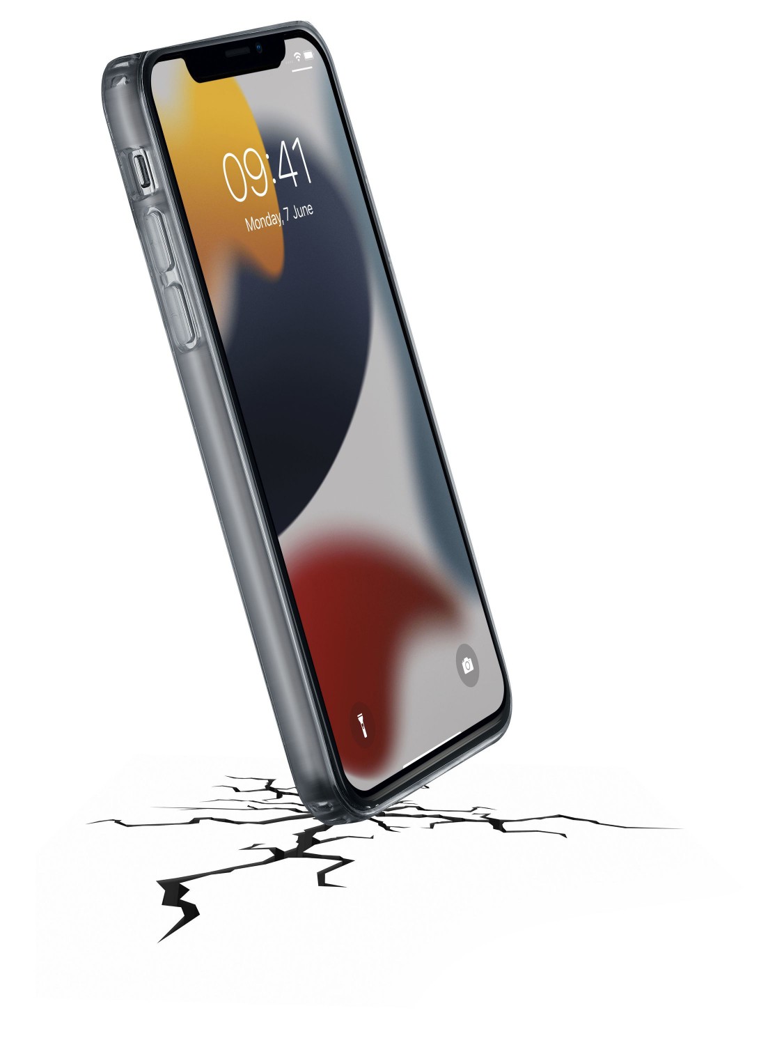 Zadní kryt Cellularline Clear Duo pro Apple iPhone 13, transparentní