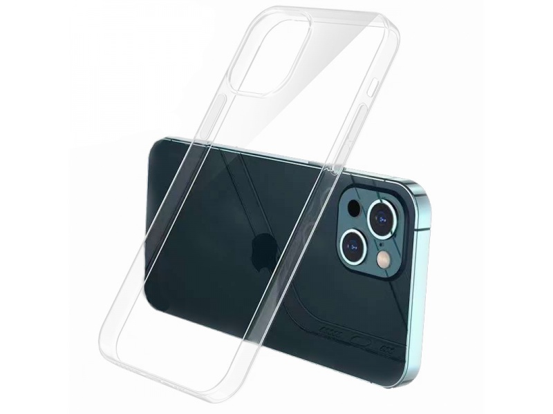 Stylový kryt Clear TPU Case pro Apple iPhone 13 Mini, transparentní