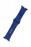 Set silikonových řemínků FIXED Silicone Strap pro Apple Watch 42/44/45 mm, oceánsky modrá