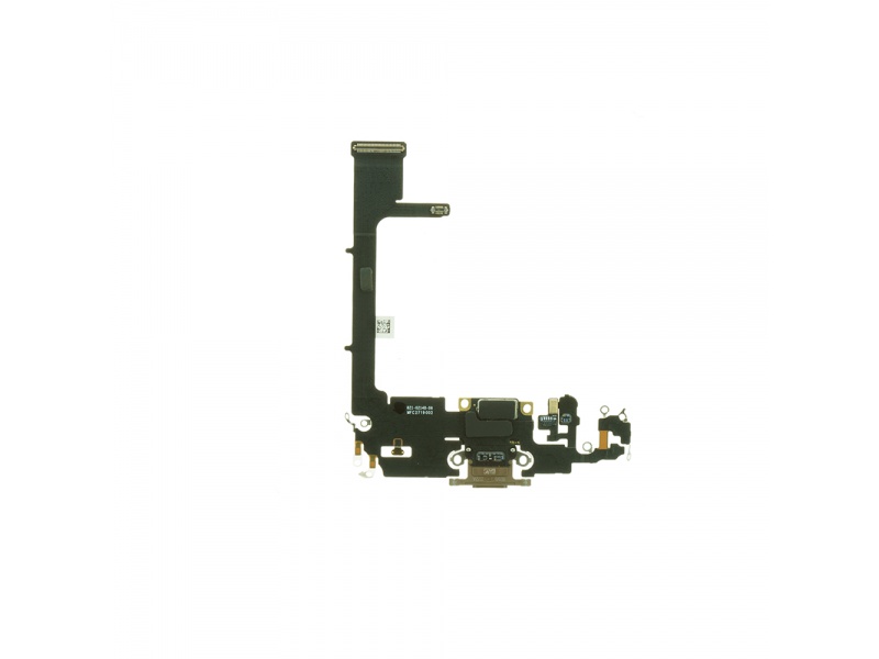 Charging Dock Connector Flex + Board Gold pre Apple iPhone 11 Pro (Genuine)