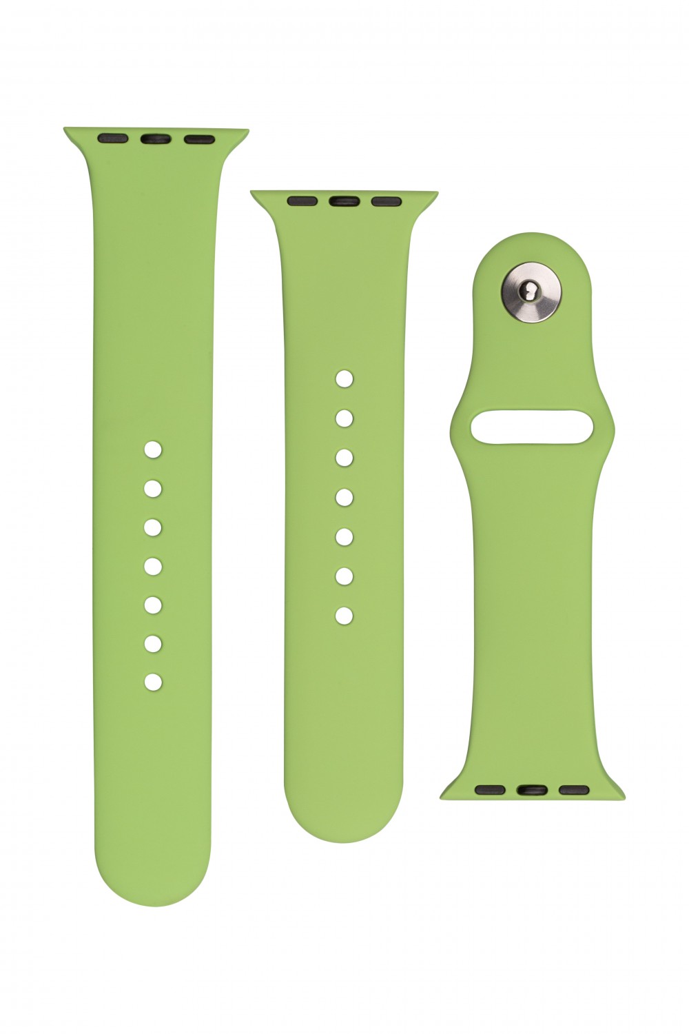 Set silikonových řemínků FIXED Silicone Strap pro Apple Watch 38/40/41 mm, mentolová