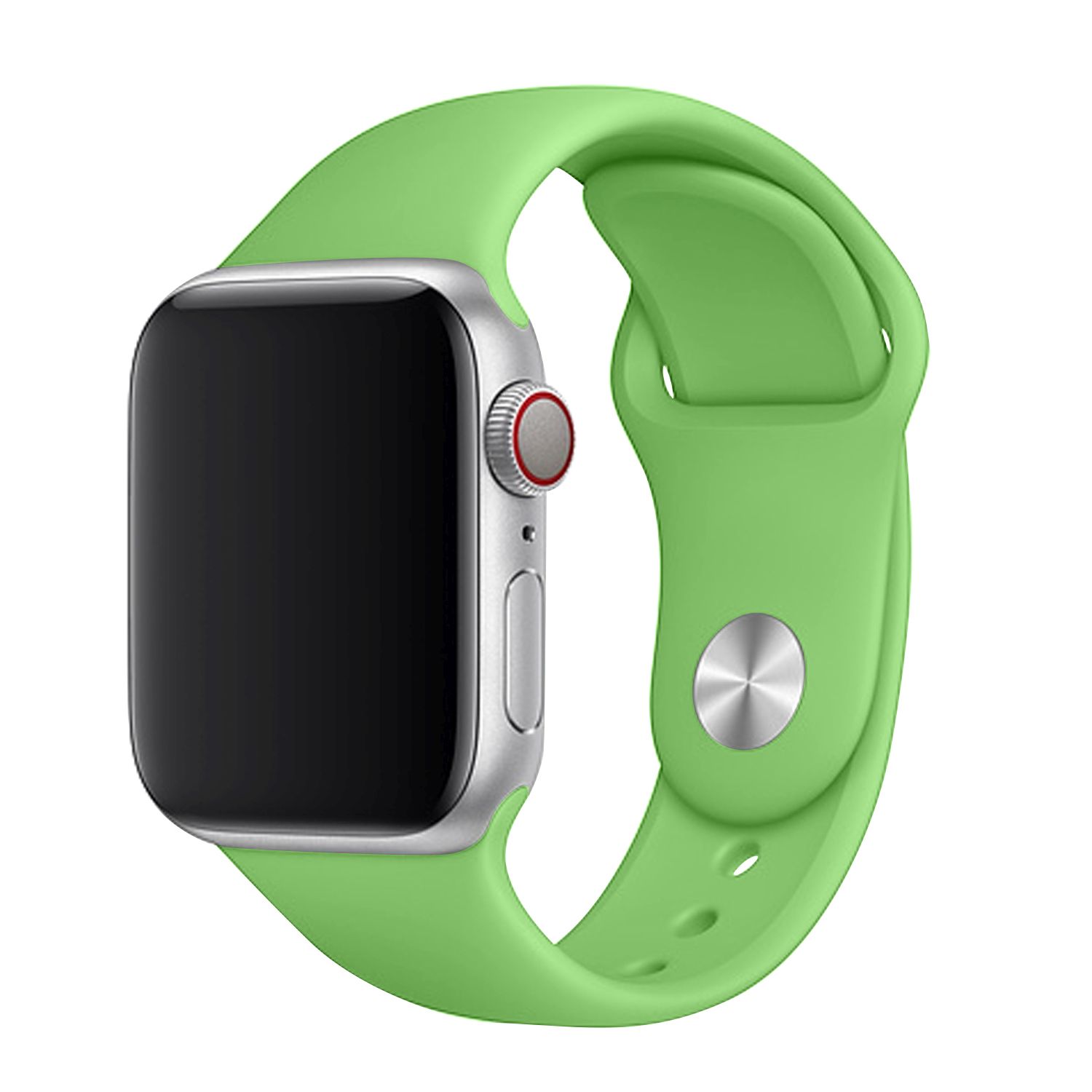 Set silikonových řemínků FIXED Silicone Strap pro Apple Watch 38/40/41 mm, zelená