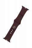 Set silikonových řemínků FIXED Silicone Strap pro Apple Watch 38/40/41 mm, kakaová