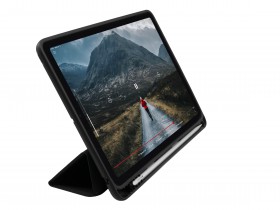 FIXED Padcover + flipové puzdro Apple iPad 10,2 "(2019/2020/2021), čierna