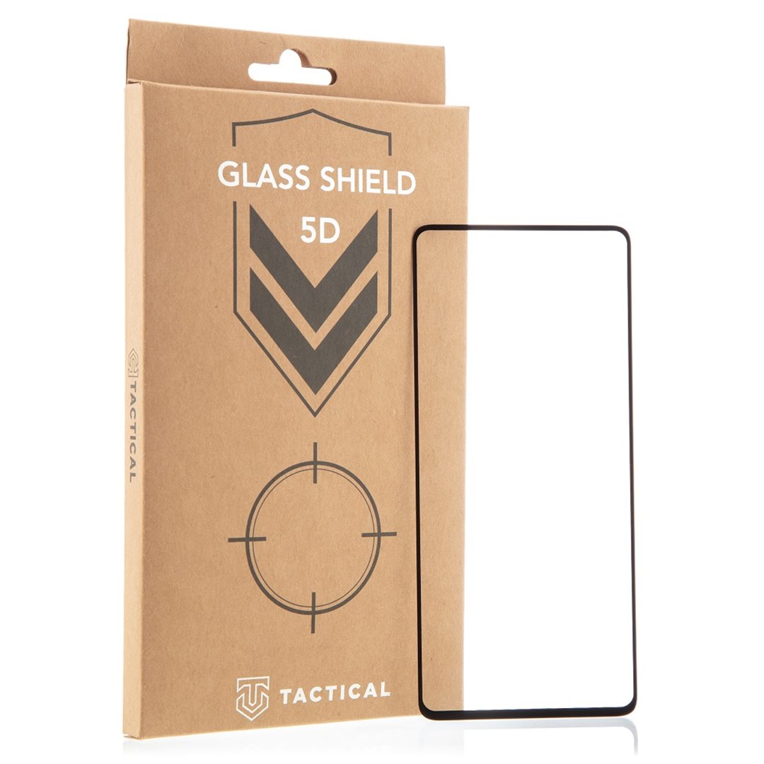 Ochranné sklo Tactical Glass Shield 5D pro Motorola Moto E40, černá