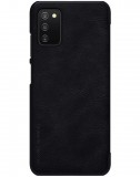 Nillkin Qin flipové pouzdro pro Samsung Galaxy A03s, černá
