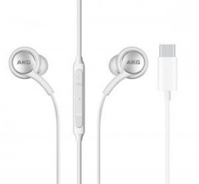 Slúchadlá Samsung EO-IC100BWE Type C Stereo HF, biela