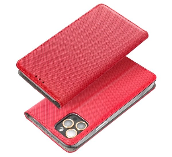 Smart Magnet flipové pouzdro Xiaomi Redmi 10 red                      