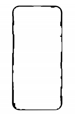 Lepiaca páska pre LCD Apple iPhone 12/12 Pre black