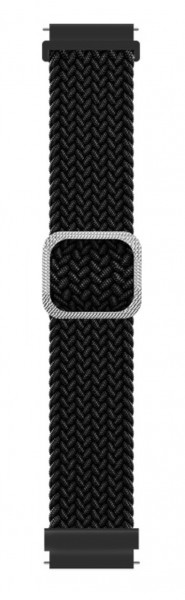 Textilní řemínek ALIGATOR 20mm, černá