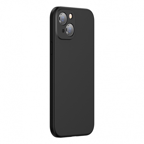Baseus Liquid Gel ochranné pouzdro, obal, kryt Apple iPhone 13, černá