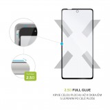 Tvrzené sklo FIXED Full-Cover pro Motorola Edge 20, černá