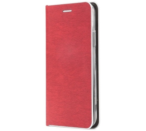 Forcell Luna Silver flipové pouzdro, obal, kryt Samsung Galaxy A22, červená