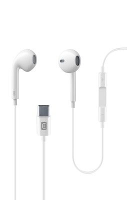 Slúchadlá Cellularline ORBIT s konektorom USB-C, biela