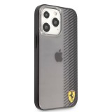 Ferrari Gradient zadní kryt, pouzdro, obal FEHCP13LUYEK Apple iPhone 13 Pro, černá