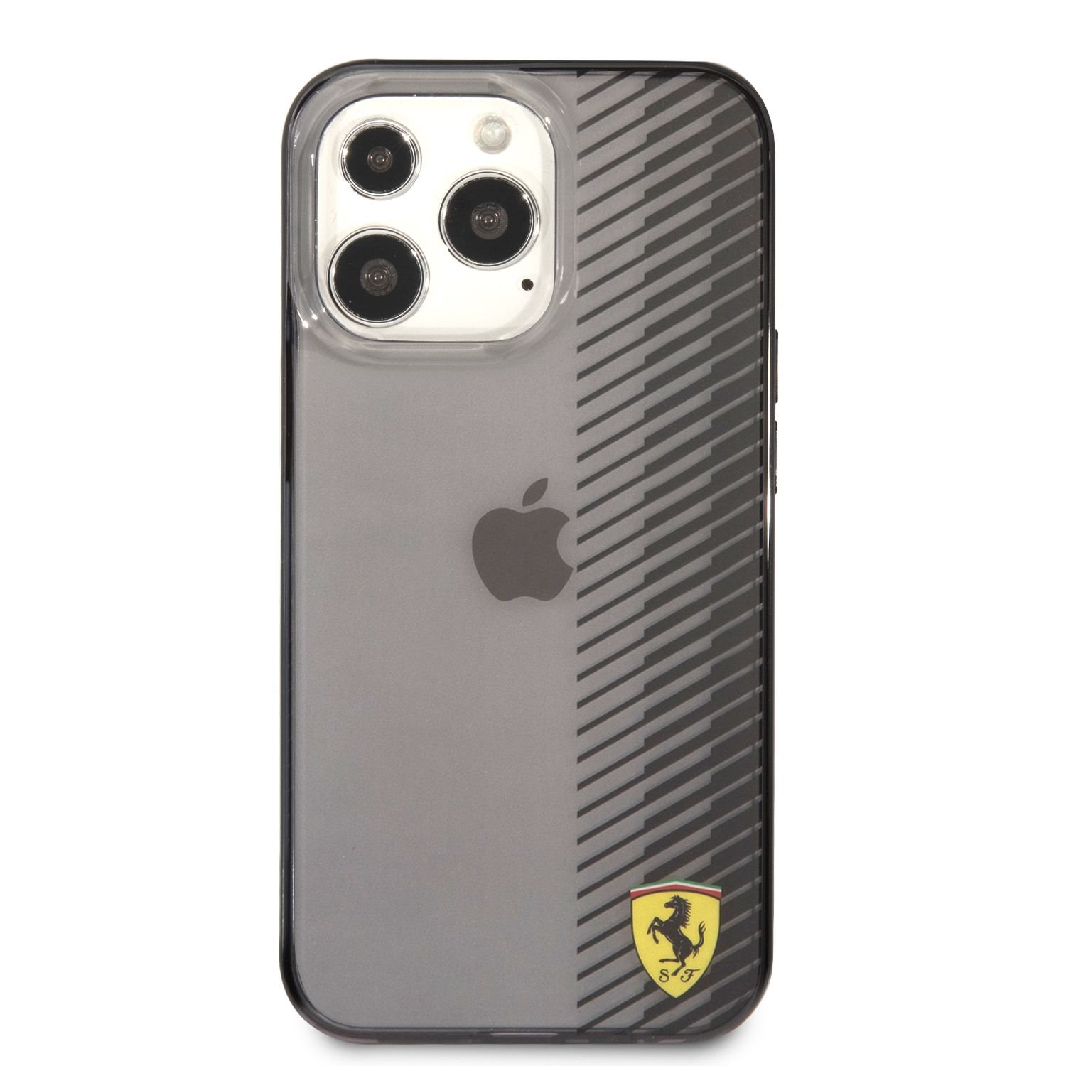 Ferrari Gradient zadní kryt FEHCP13LUYEK Apple iPhone 13 Pro, černá