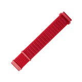 Nylonový řemínek FIXED Nylon Strap pro smartwatch, šířka 20mm, červená