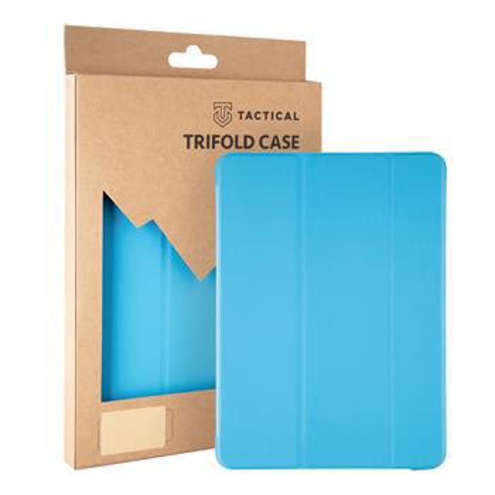 Flipové pouzdro, obal, kryt pro Apple iPad mini 6, Tactical Tri Fold, modrá světlá