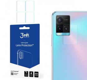 Hybridné sklo 3mk Lens ochrana kamery pre Vivo Y33s (4ks)