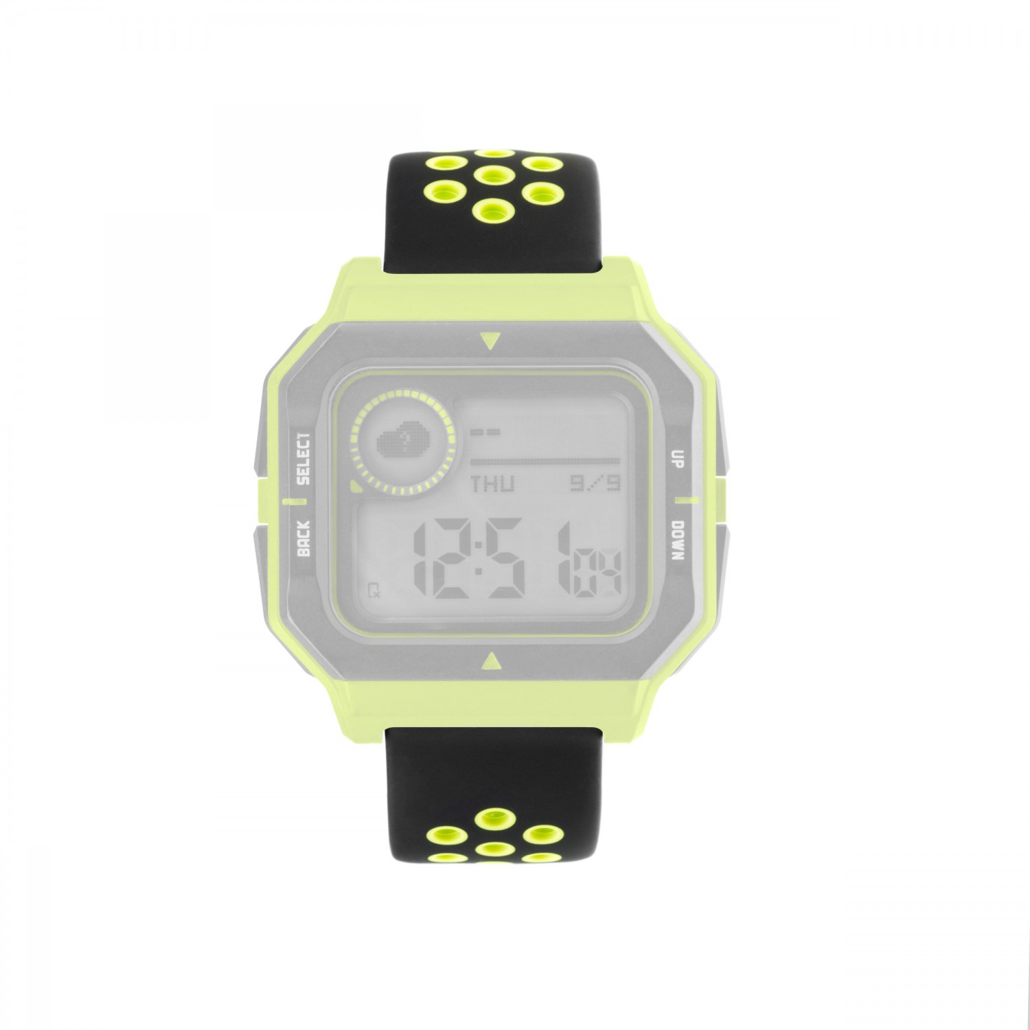 Silikónový remienok FIXED Sport pre smartwatch, šírka 20mm, čiernolimetková