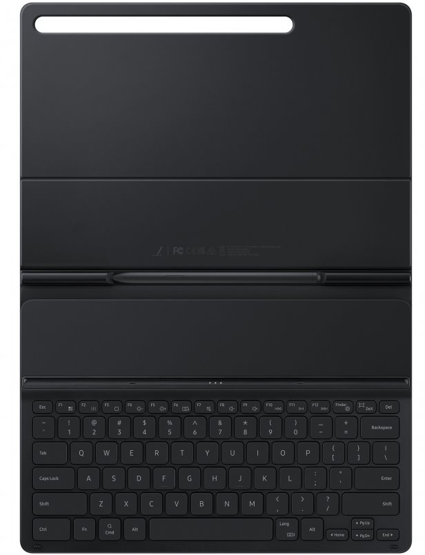 Samsung Flipové pouzdro, obal, kryt s klávesnicí na Galaxy Tab S7+/S7 FE, EF-DT730UBE, černá