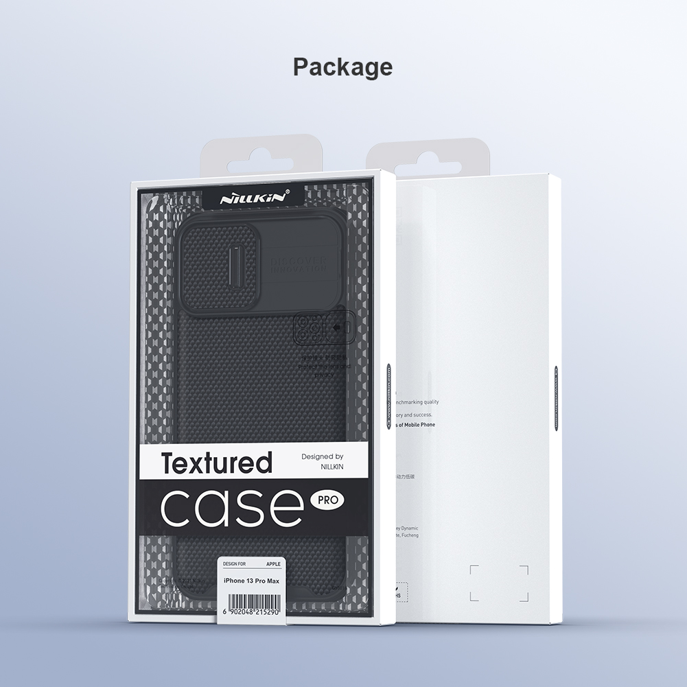 Zadní kryt Nillkin Textured PRO Hard Case pro Apple iPhone 13 Pro Max, černá