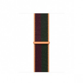 Remienok Sport Loop Apple 41mm, tmavá čerešňa / lesná zelená