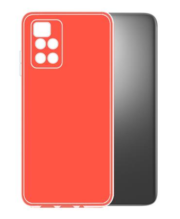Silikonové pouzdro, obal, kryt Lenuo pro Xiaomi Redmi 10, červená