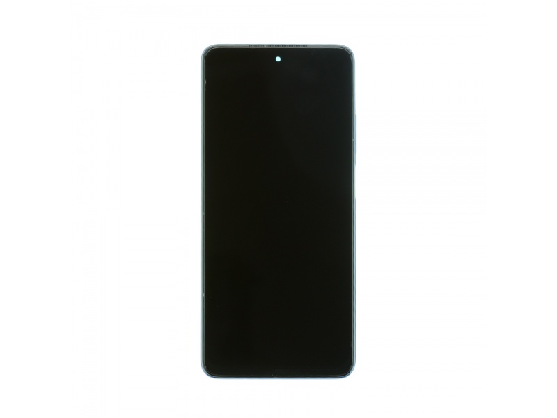 LCD + dotyk + rámček pre Xiaomi Mi 10T Lite, pearl grey (OEM)