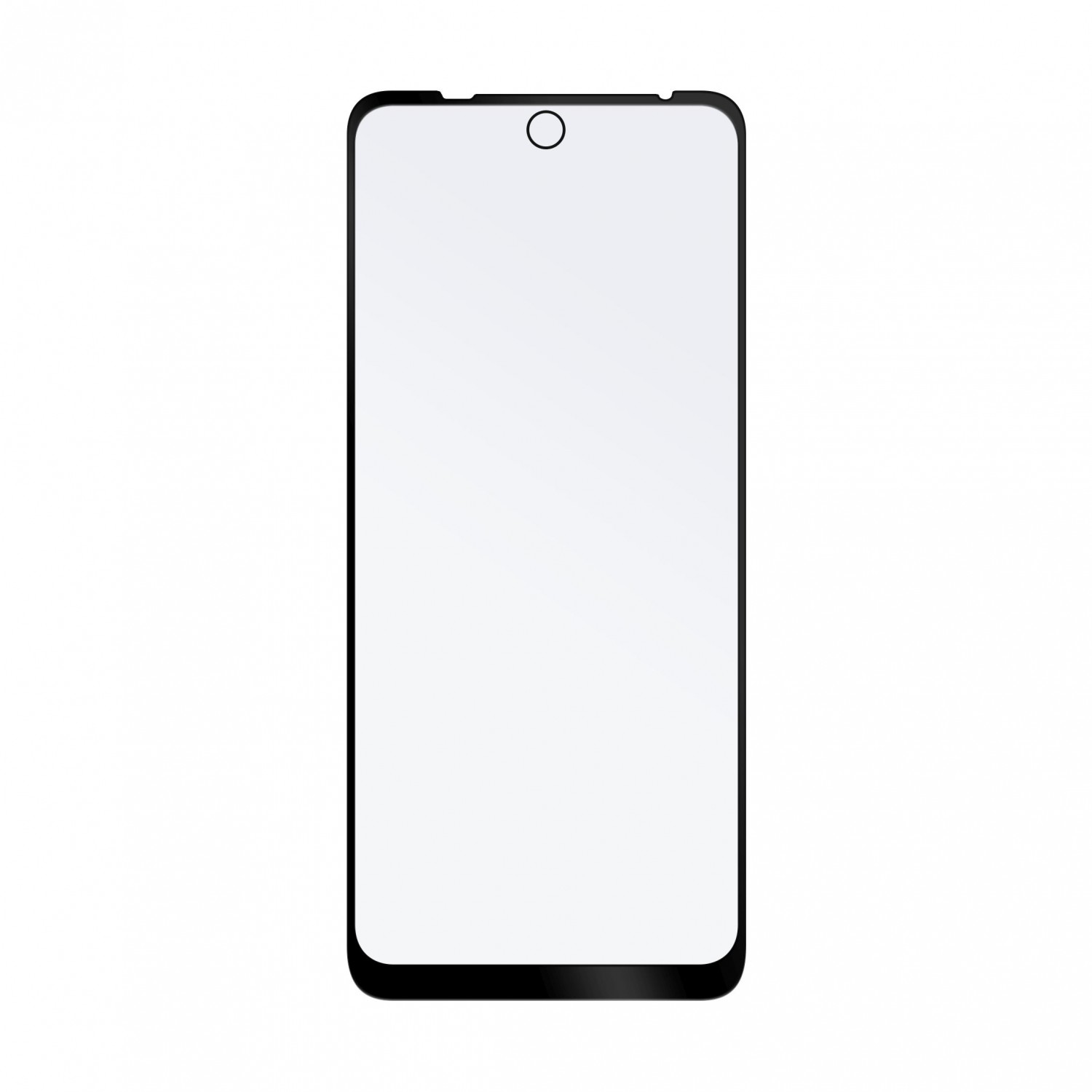 Tvrdené sklo FIXED Full-Cover pre Motorola Moto E30, čierna