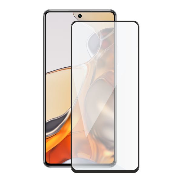 Tvrzené sklo Screenshield pro Xiaomi 11T Pro (full COVER), černá