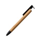 FIXED Pen 3v1 písacie pero so stylusom a stojanom, antibakteriálny povrch, bambusové telo