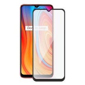 Tvrdené sklo Screenshield pre Realme 5 (full COVER), čierna
