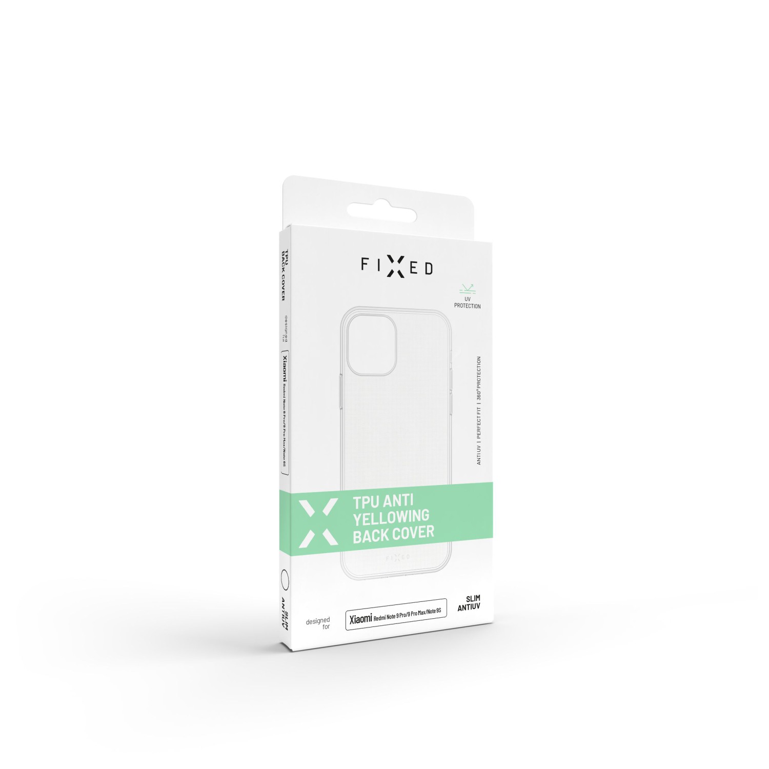 Silikonové pouzdro, obal, kryt pro Xiaomi Redmi Note 11 Pro, FIXED Slim AntiUV, čirá