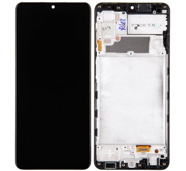 LCD + dotyková doska pre Samsung Galaxy A22 4G, black (Service Pack)
