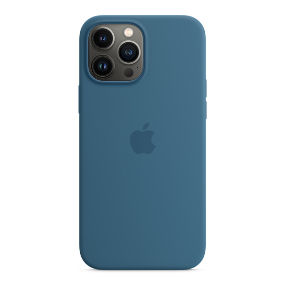 Silikonový kryt MagSafe pro Apple iPhone 13 Pro Max, ledňáčkově modrá