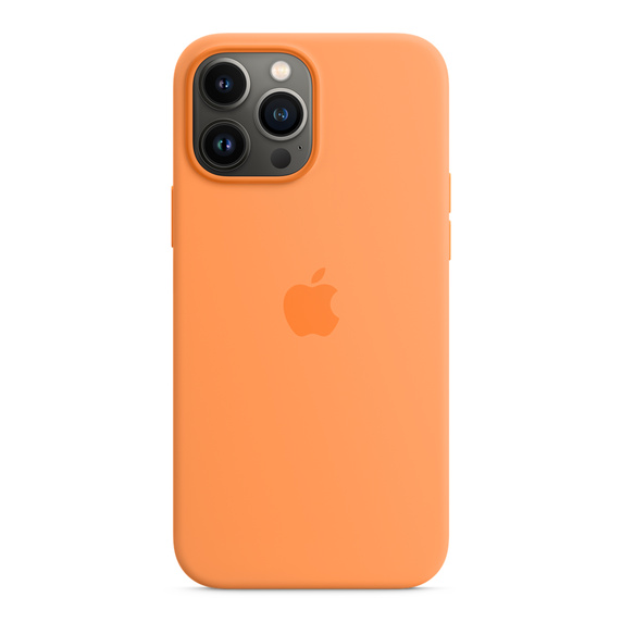 Silikonový kryt MagSafe pro Apple iPhone 13 Pro Max, měsíčkově žlutá