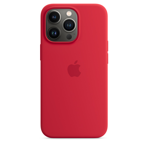 Silikonový kryt MagSafe pro Apple iPhone 13 Pro, červená