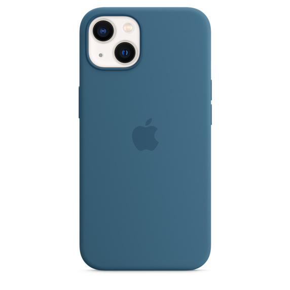 Silikonový kryt MagSafe pro Apple iPhone 13, ledňáčkově modrá 