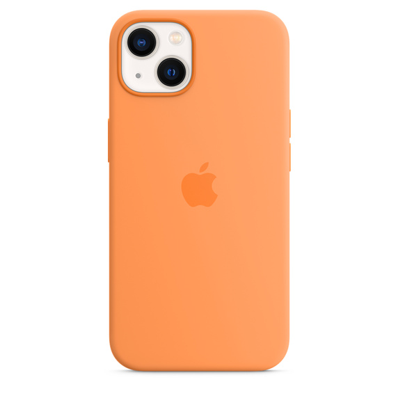 Silikonový kryt MagSafe pro Apple iPhone 13, měsíčkově žlutá
