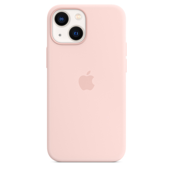 Silikonový kryt MagSafe pro Apple iPhone 13 mini, křídově růžová