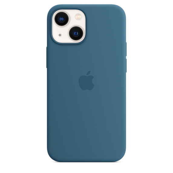 Silikonový kryt MagSafe pro Apple iPhone 13 mini, ledňáčkově modrá