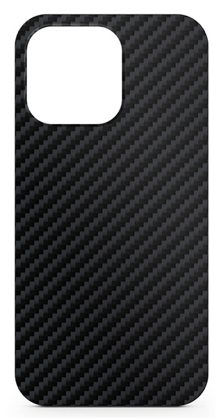 Luxusní pouzdro Epico Carbon MagSafe Case pro Apple iPhone 13 mini, černá
