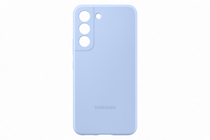 Ochranný kryt Silicone Cover EF-PS901TLEGWW pre Samsung Galaxy S22, modrá