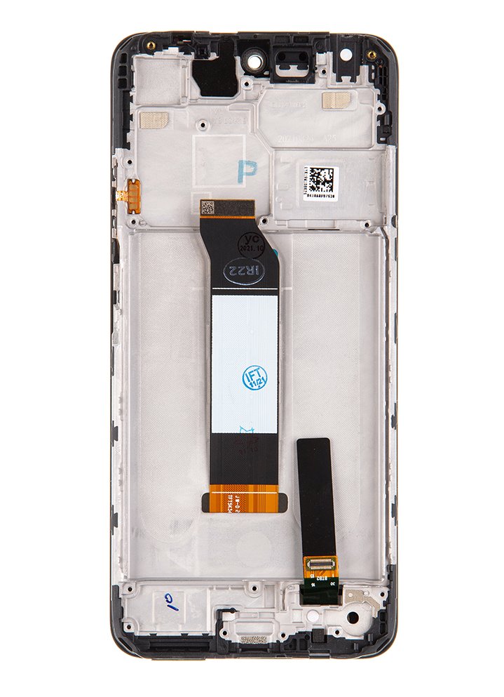 LCD + dotyk + predný kryt pre Xiaomi Redmi Note 10 5G, nighttime blue