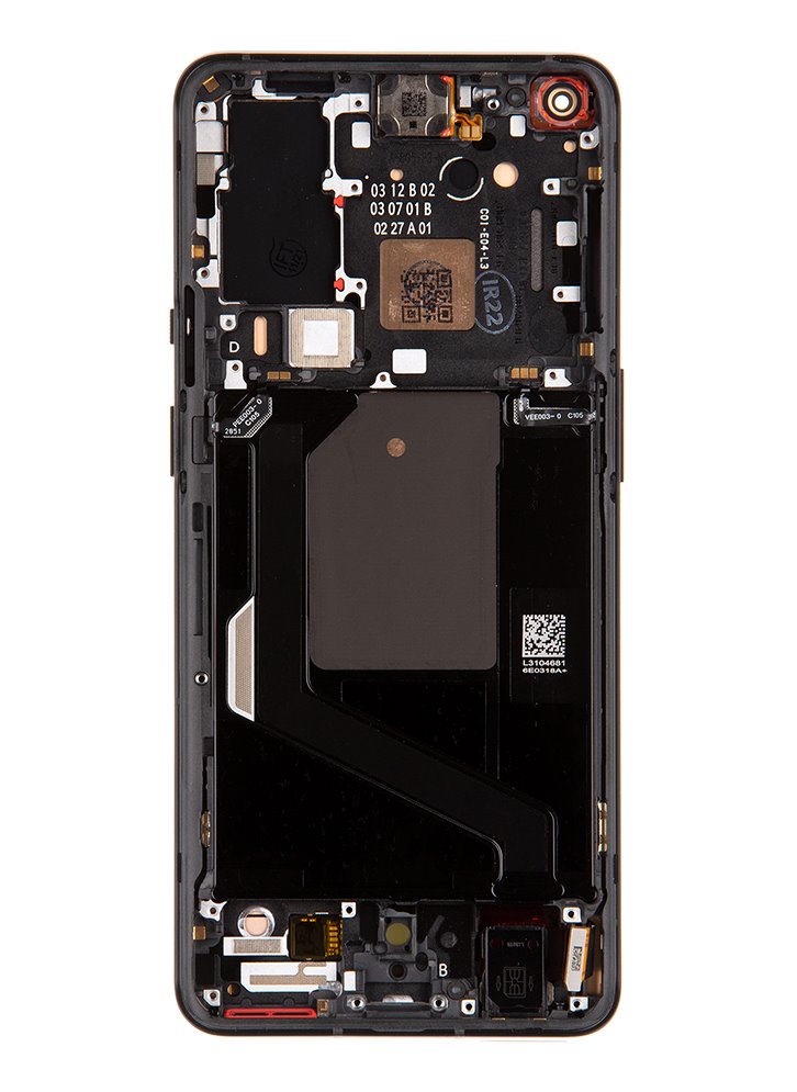 LCD + dotyk + predný kryt pre OnePlus 9 Pro, stellar black