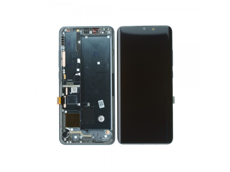 LCD + dotyk + rámček pre Xiaomi Redmi Note 10, tarnish black