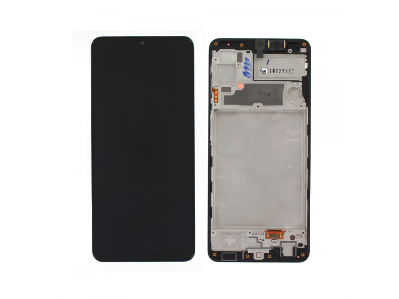LCD + dotyk + rámček pre Samsung Galaxy A22 4G, black (Service Pack)
