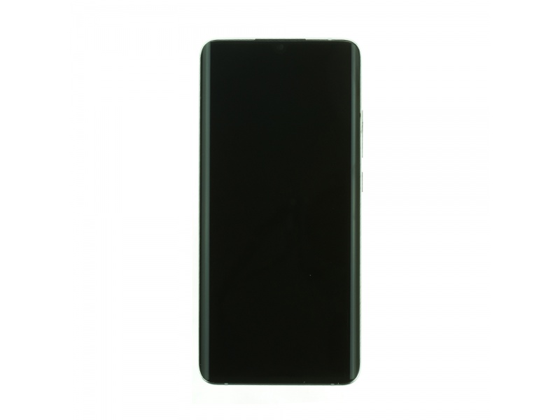LCD + dotyk + rámček pre Xiaomi Mi Note 10 Pro, white (OEM)