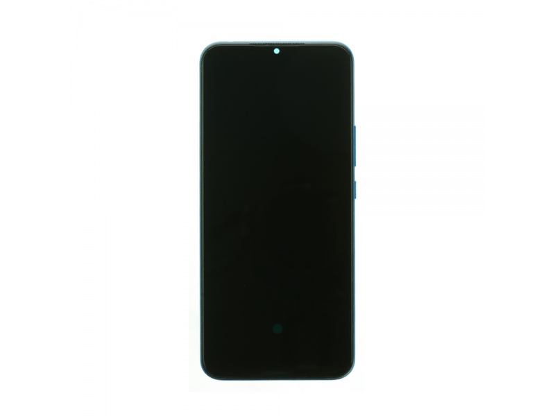 LCD + dotyk + rámček pre Xiaomi Mi 10T Lite, aurora blue (OEM)